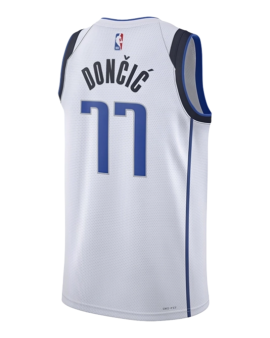 Джерси Луки Дончича Dallas Mavericks Association Edition 2022/2023, вид сзади
