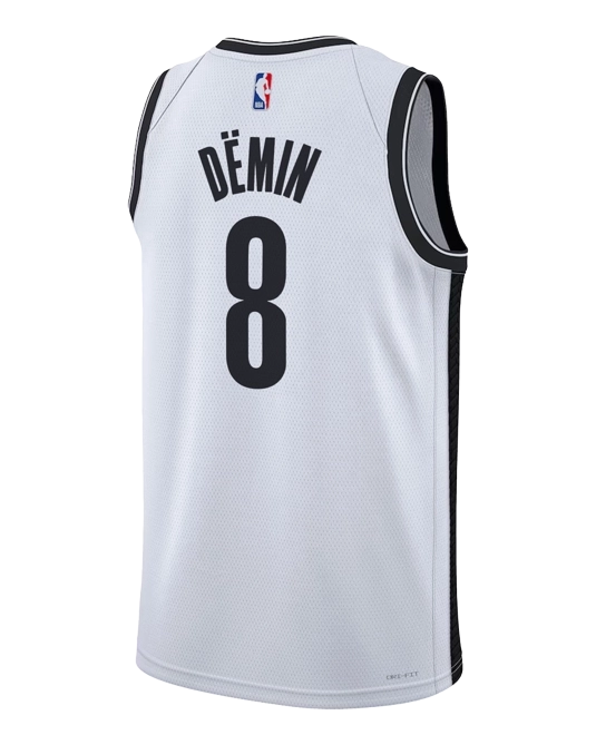 Джерси Егора Дёмина Brooklyn Nets Association Edition, вид сзади