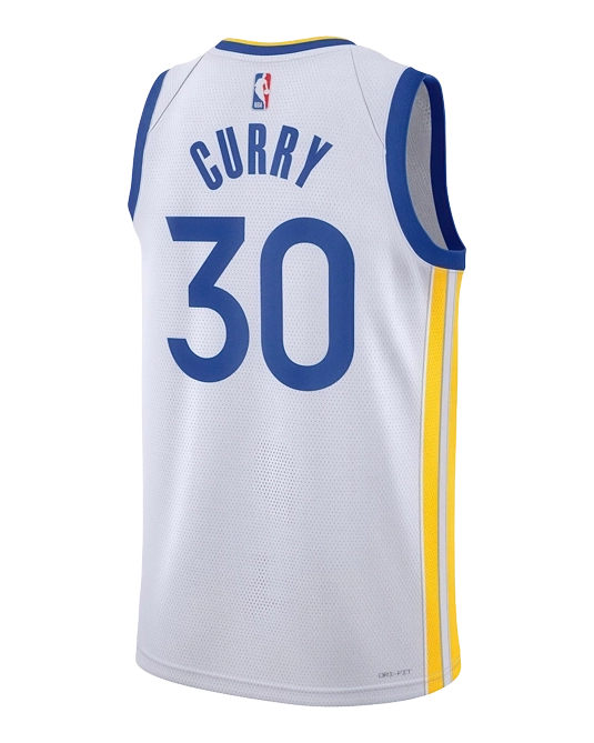 Джерси Стефена Карри Golden State Warriors Association Edition, вид сзади