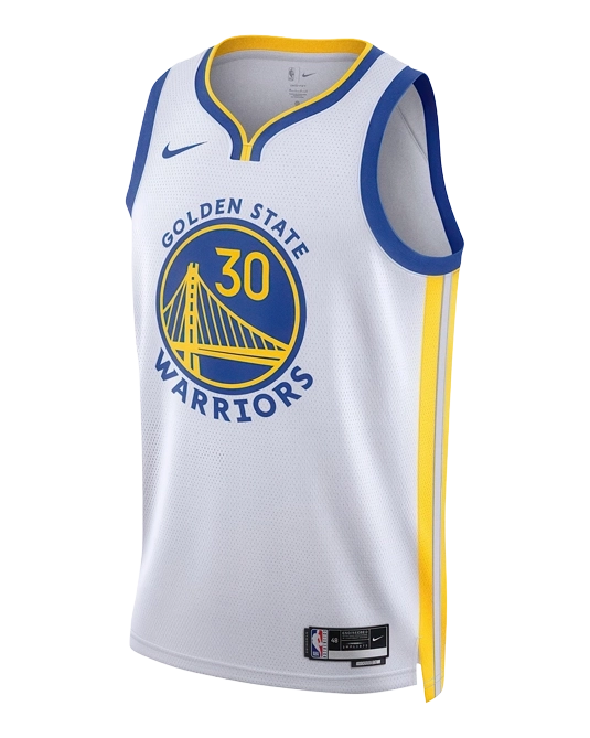 Джерси Стефена Карри Golden State Warriors Association Edition, вид спереди