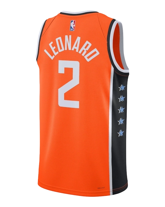 Джерси Кавая Ленарда Los Angeles Clippers City Edition, вид сзади