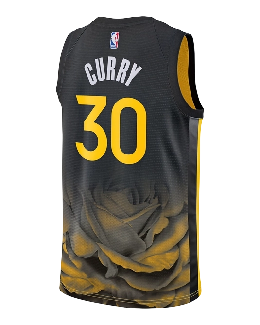 Джерси Стефена Карри Golden State Warriors City Edition 2022/2023, вид сзади