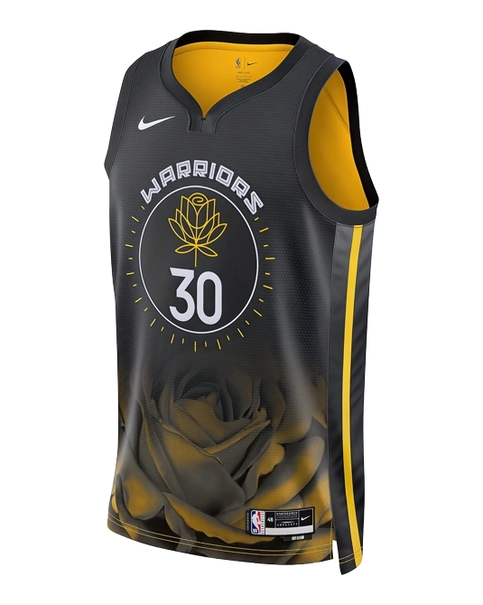 Джерси Стефена Карри Golden State Warriors City Edition 2022/2023, вид спереди