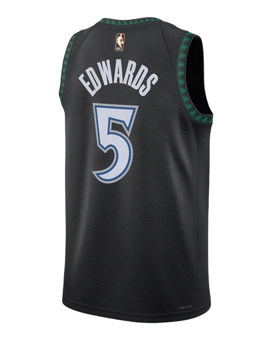 Джерси Энтони Эдвардса Minnesota Timberwolves Classic Edition, вид сзади