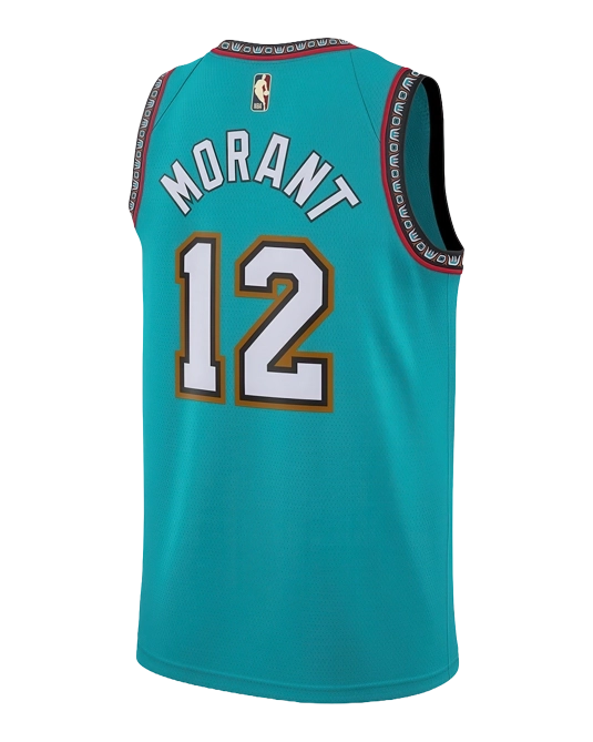Джерси Джа Моранта Memphis Grizzlies Hardwood Classics, вид спереди