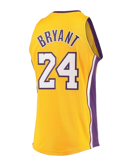 Джерси Коби Брайанта Los Angeles Lakers Hardwood Classics, вид спереди