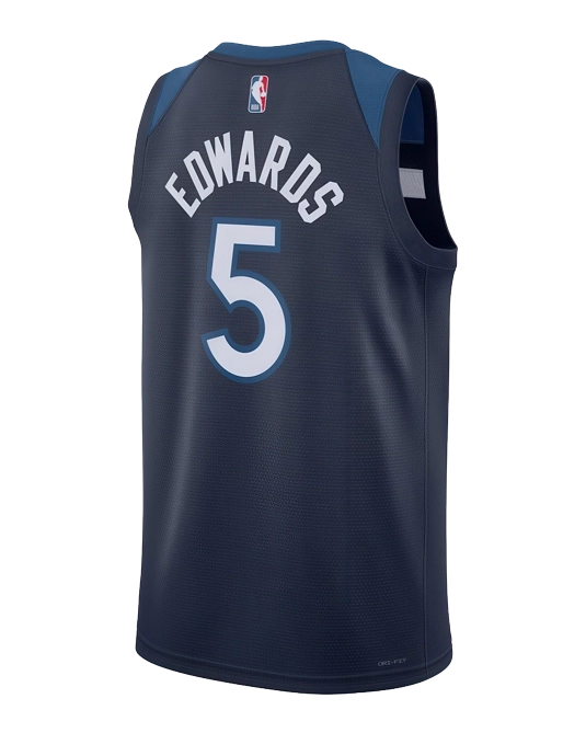 Джерси Энтони Эдвардса Minnesota Timberwolves Icon Edition, вид сзади