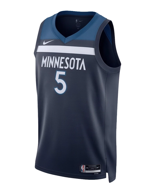 Джерси Энтони Эдвардса Minnesota Timberwolves Icon Edition, вид спереди