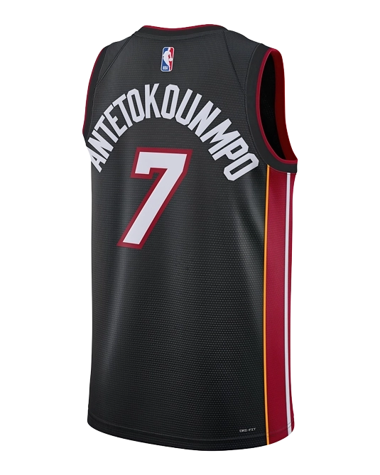 Джерси Янниса Адетокумбо Miami Heat Icon Edition, вид спереди