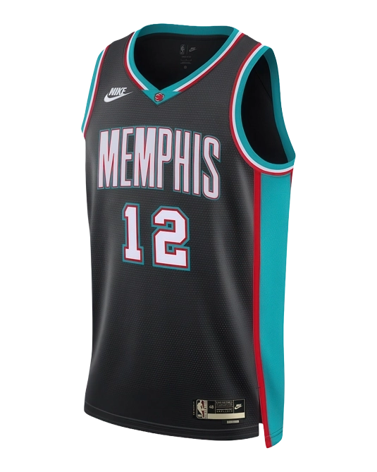 Джерси Джа Моранта Memphis Grizzlies Classic Edition, вид спереди