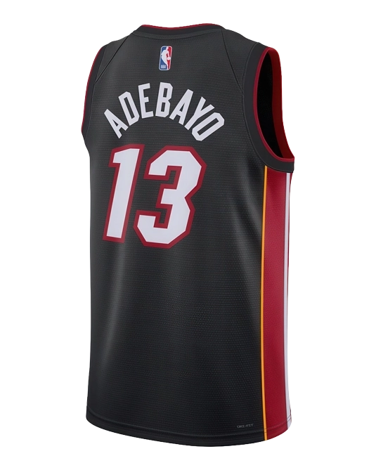 Джерси Бэма Адебайо Miami Heat Icon Edition, вид спереди