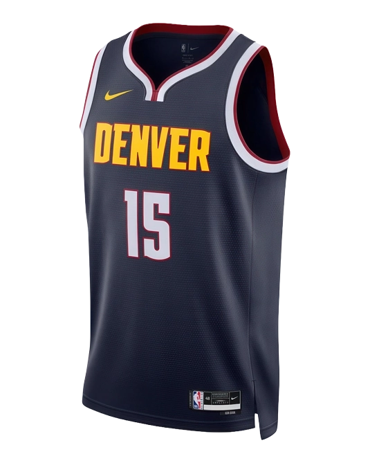 Джерси Николы Йокича Denver Nuggets Icon Edition, вид спереди