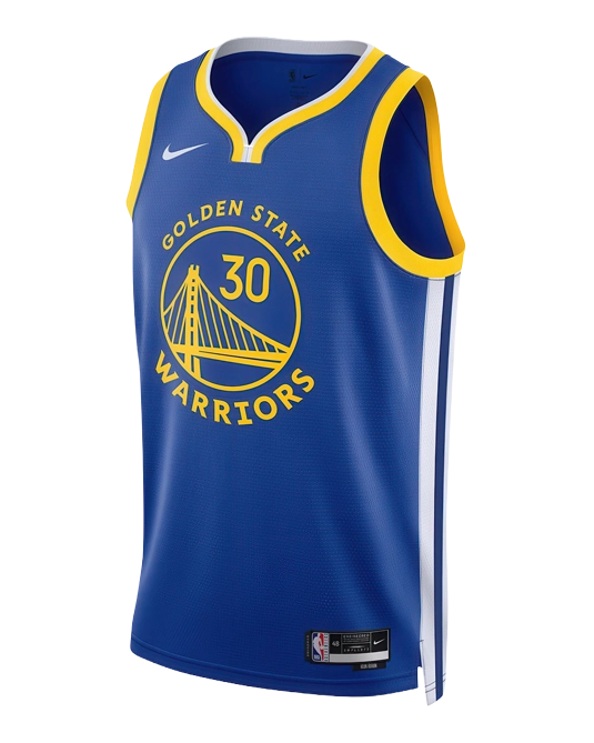 Джерси Стефена Карри Golden State Warriors Icon Edition, вид спереди