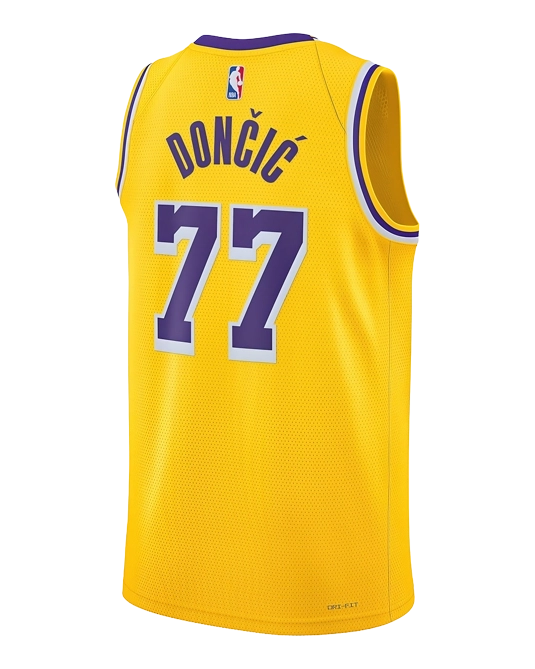 Джерси Луки Дончича Los Angeles Lakers Icon Edition, вид сзади