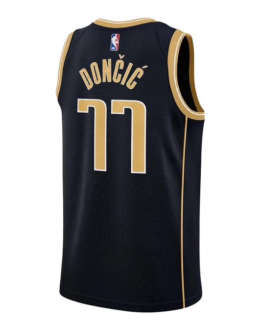 Джерси Луки Дончича Dallas Mavericks Select Series 2024/2025, вид сзади