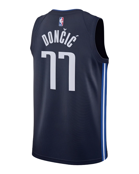 Джерси Луки Дончича Dallas Mavericks Statement Edition 2019/2020, вид сзади