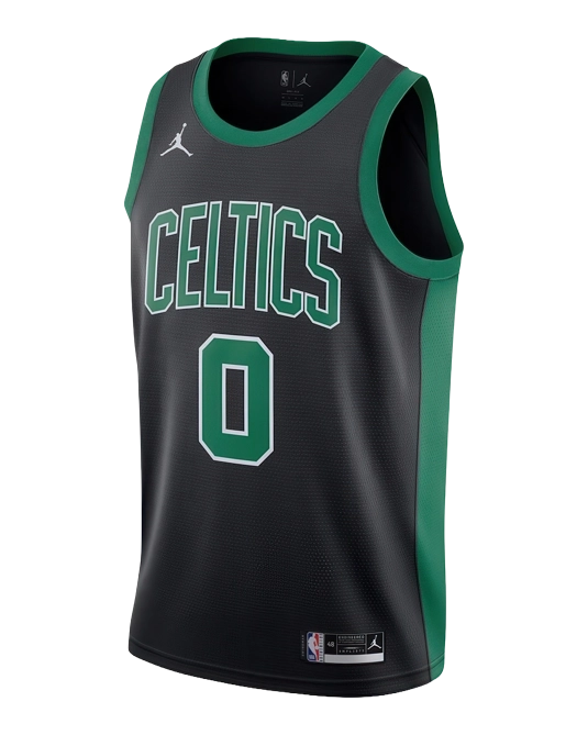 Джерси Джейсона Тэйтума Boston Celtics Statement Edition, вид спереди