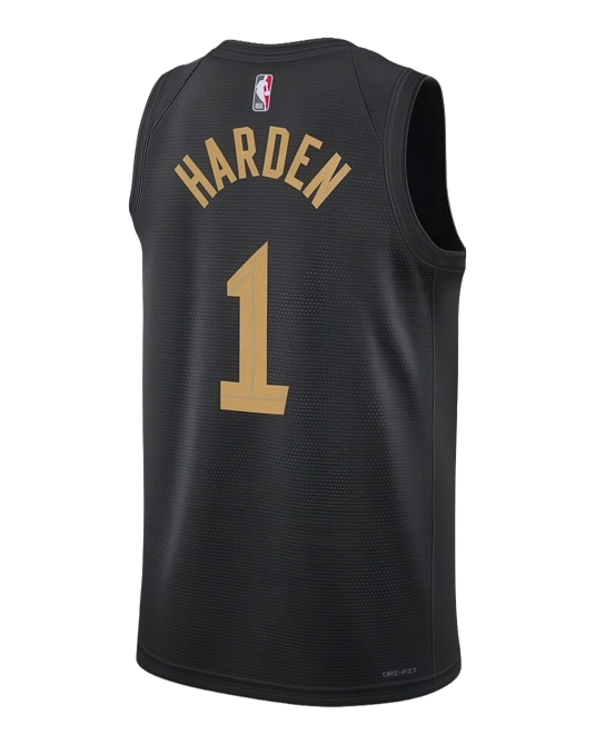 Джерси Джеймса Хардена Cleveland Cavaliers Statement Edition, вид сзади