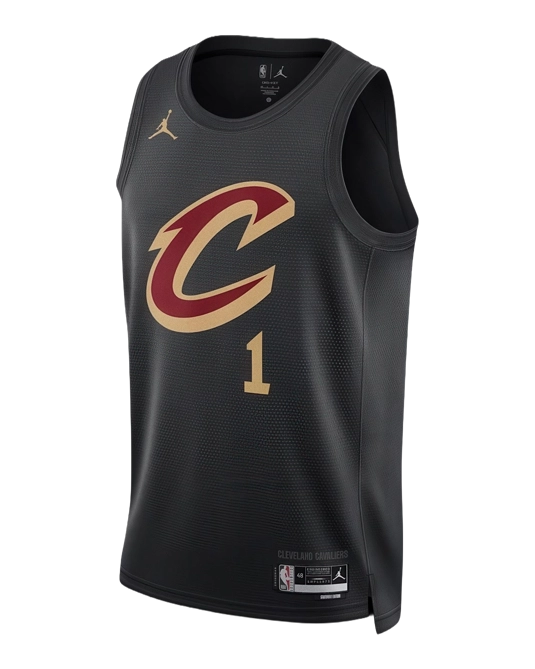 Джерси Джеймса Хардена Cleveland Cavaliers Statement Edition, вид спереди