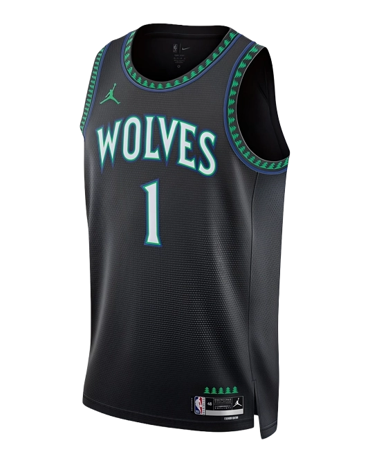 Джерси Ламело Болла Minnesota Timberwolves Statement Edition, вид спереди