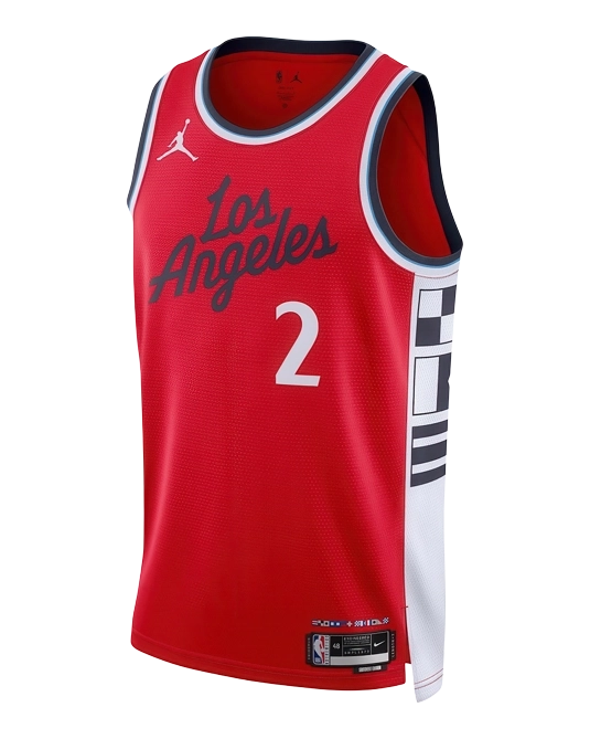 Джерси Кавая Ленарда Los Angeles Clippers Statement Edition, вид спереди