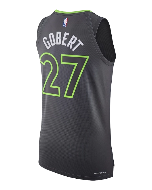Джерси Руди Гобера Minnesota Timberwolves Statement Edition, вид сзади