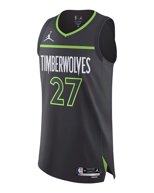 Джерси Руди Гобера Minnesota Timberwolves Statement Edition, вид спереди