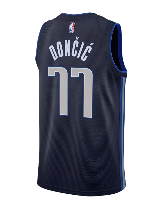 Джерси Луки Дончича Dallas Mavericks Statement Edition 2024/2025, вид сзади