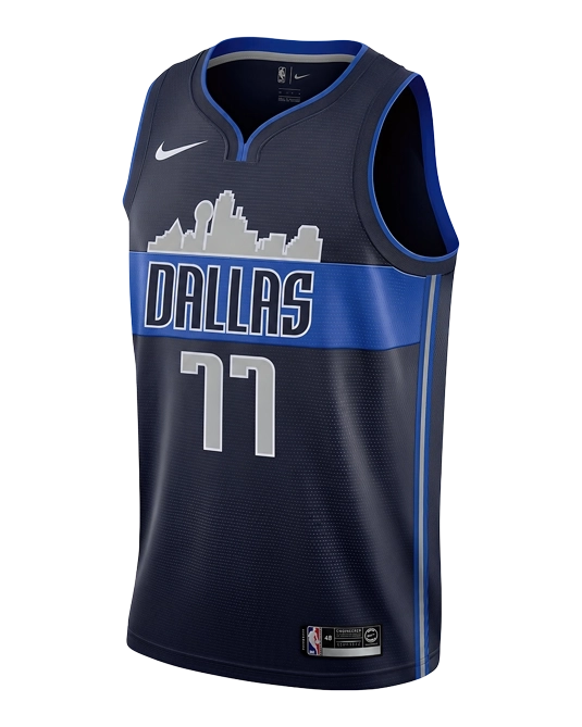Джерси Луки Дончича Dallas Mavericks Statement Edition 2024/2025, вид спереди