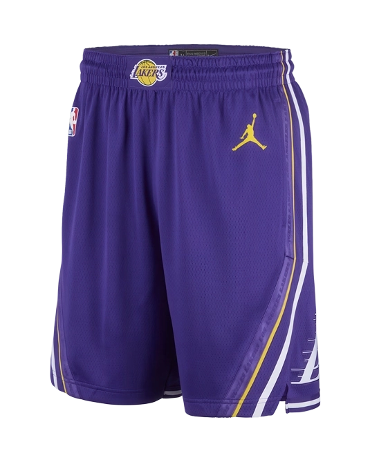 Шорты Los Angeles Lakers Statement Edition, вид спереди